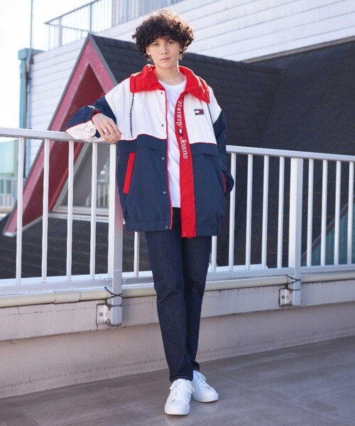 tommy jeans（トミー ジーンズ）の「カラーブロックジャケット