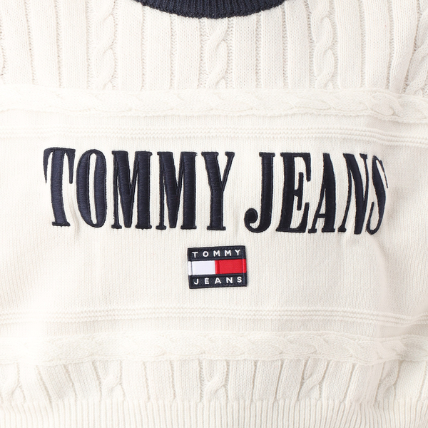 クロップドアーカイブセーター | トミー ジーンズ(TOMMY JEANS