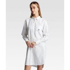トミー ジーンズ(TOMMY JEANS)のポプリンシャツワンピース