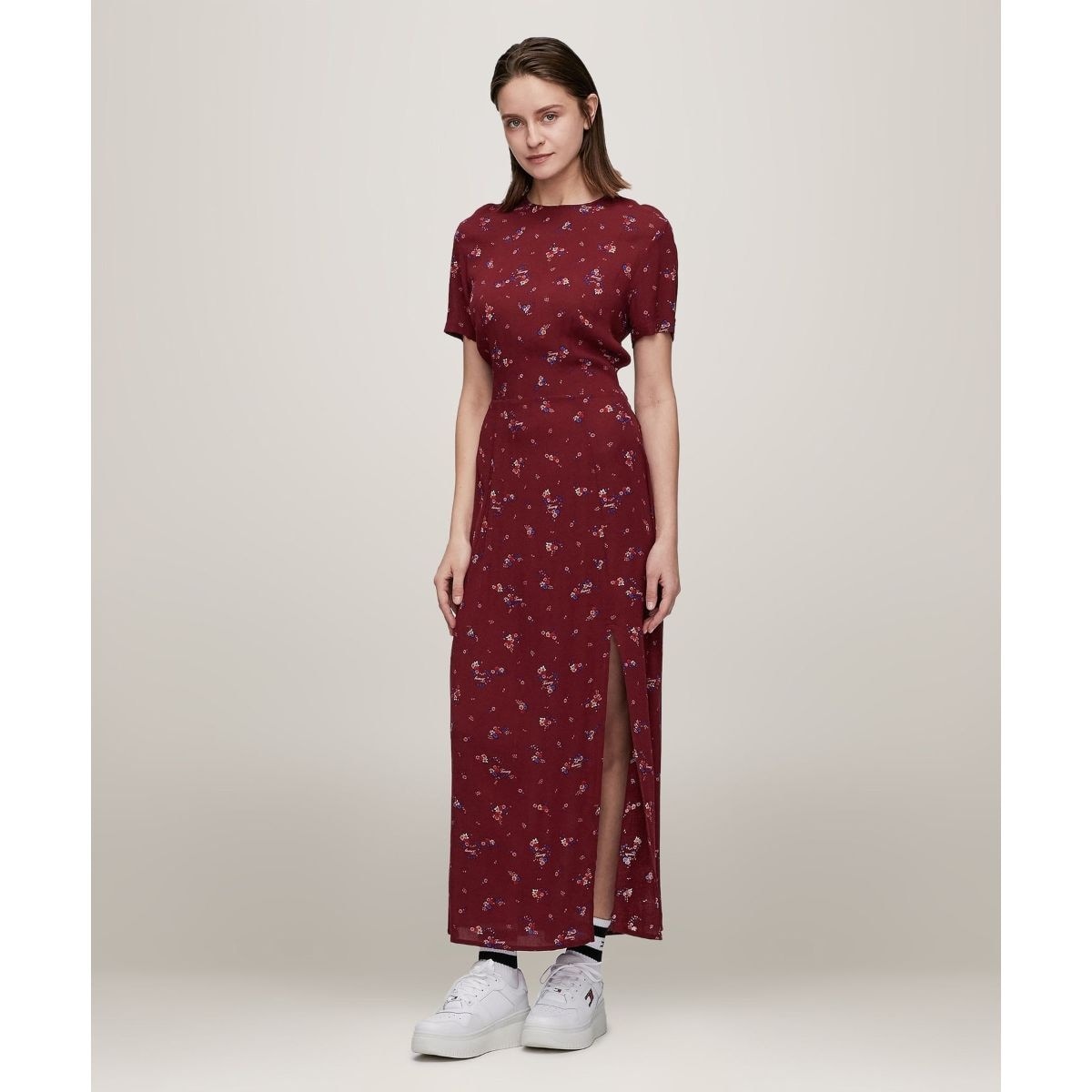 トミー ジーンズ（ JEANS）/フローラルミディドレス フローラルミディドレス | トミー ジーンズ(TOMMY JEANS) | マルイ