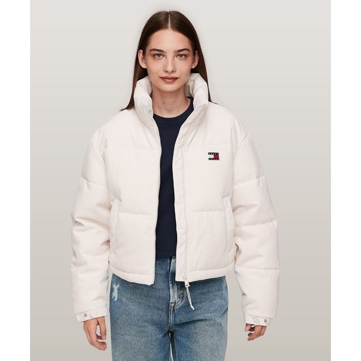 【すぐ届く】 JEANS コープコーデュロイパファージャケット コープコーデュロイパファージャケット | トミー ジーンズ(TOMMY