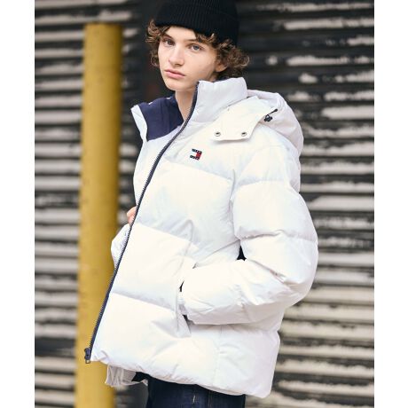 TJM FLAG BACK ALASKA PUFFER EXT/g~[ W[Y(TOMMY JEANS)