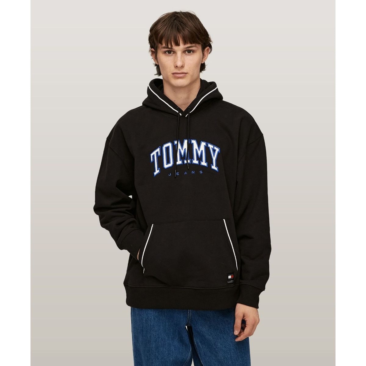 【すぐ届く】 JEANS レギュラーフラッグツイストパーカー レギュラーフラッグツイストパーカー | トミー ジーンズ(TOMMY