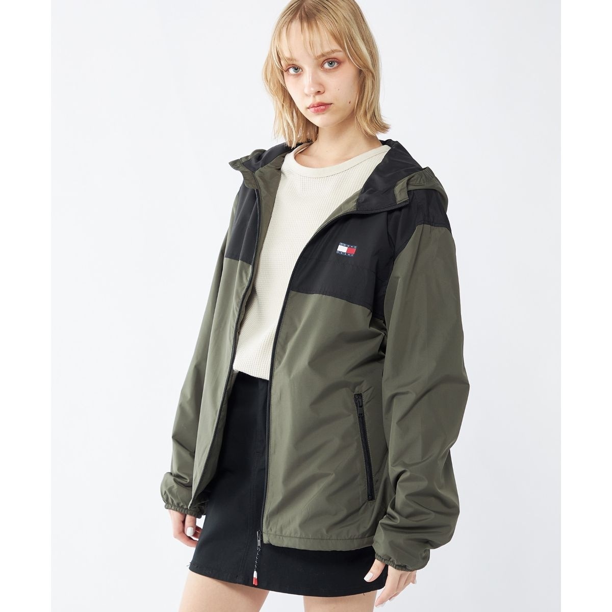 vintage【freeze】トラッカージャケットマーブル柄