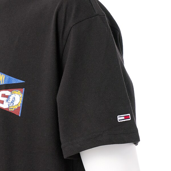 ☆Jeans リラックス フラッグ タイガー 半袖 Tシャツ Tommy☆Jeans リラックス フラッグ タイガー 半袖 Tシャツ