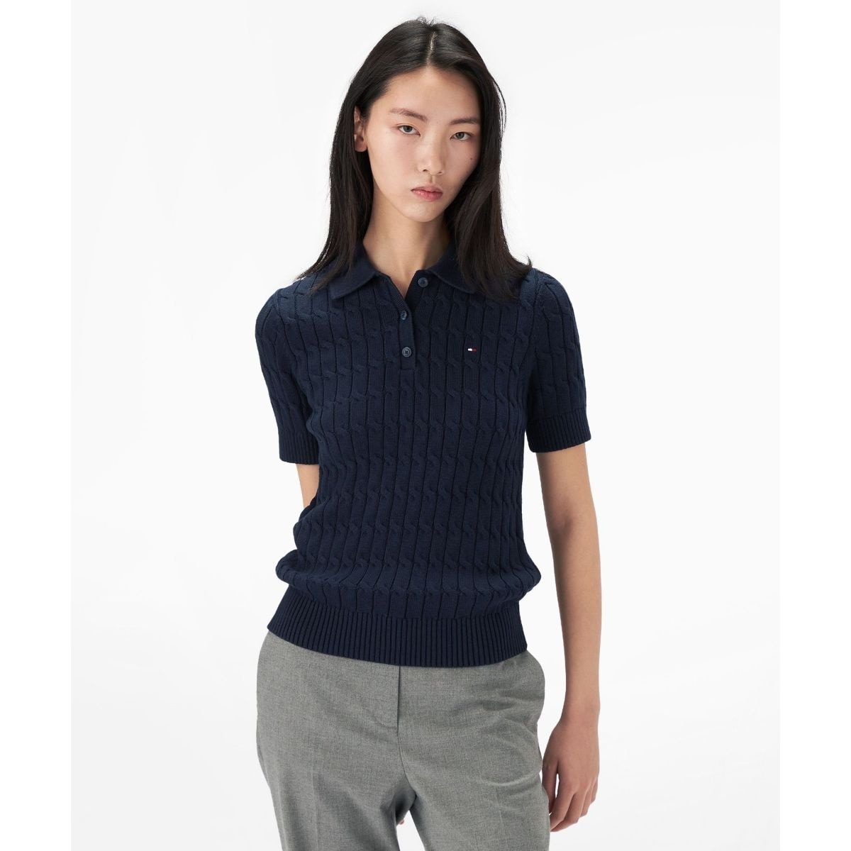 [�}���C]�P�[�u���|���j�b�g/�g�~�[ �W�[���Y�iTOMMY JEANS�j �l�C�r�[C1G