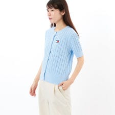 サマーケーブルカーディガン