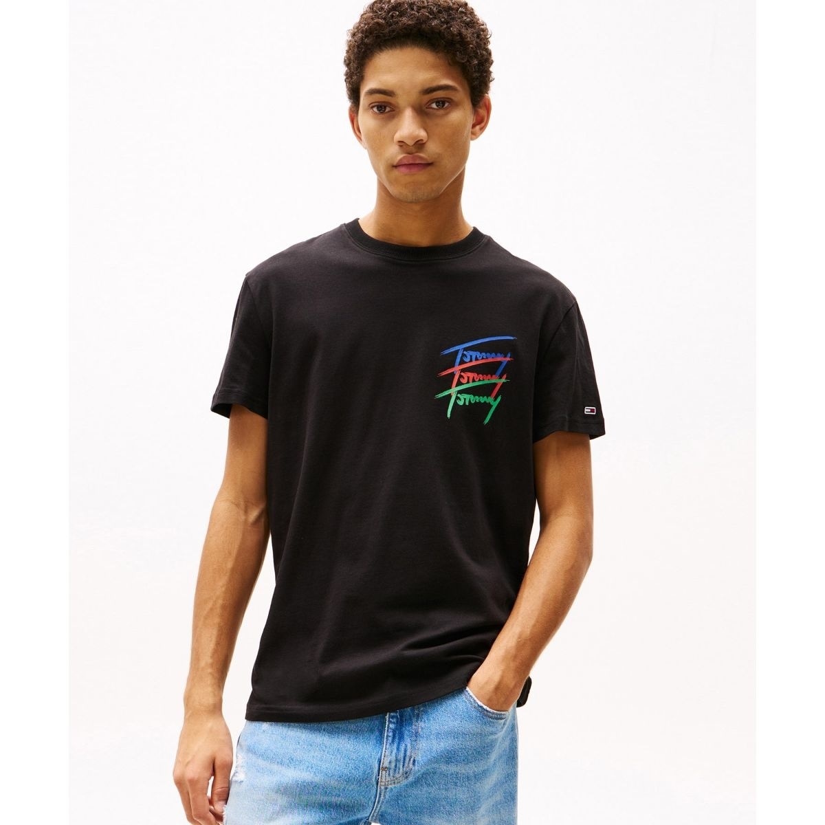 オンライン限定】シグネチャーロゴTシャツ | トミー ジーンズ