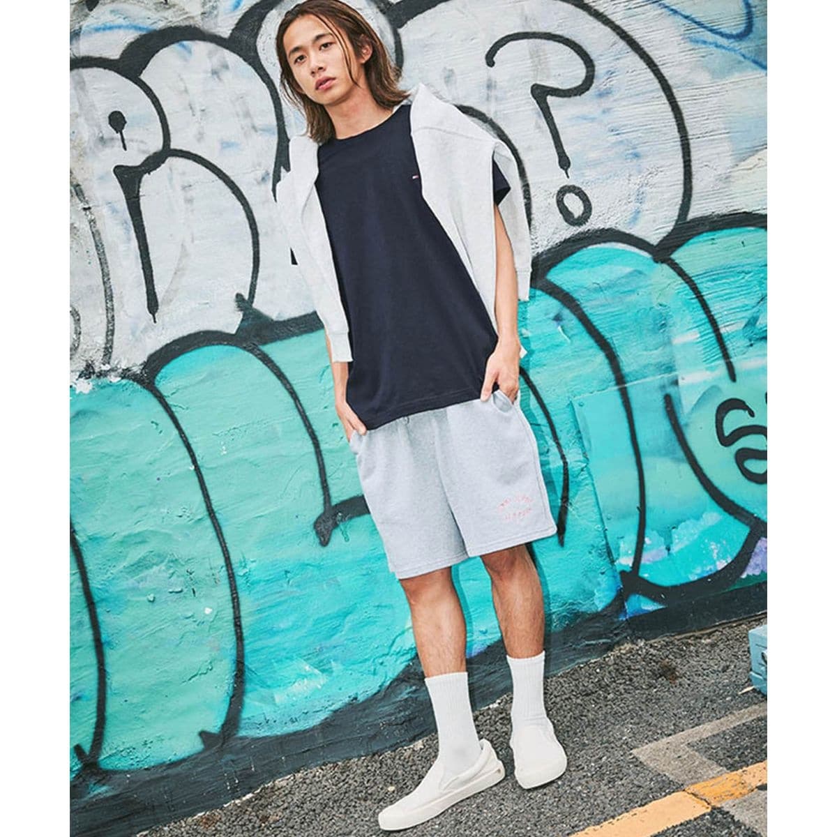 リラックスオーバーダイバーシティショートパンツ | トミー ジーンズ