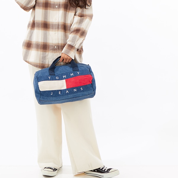 デニムミニダッフルバッグ | トミー ジーンズ(TOMMY JEANS