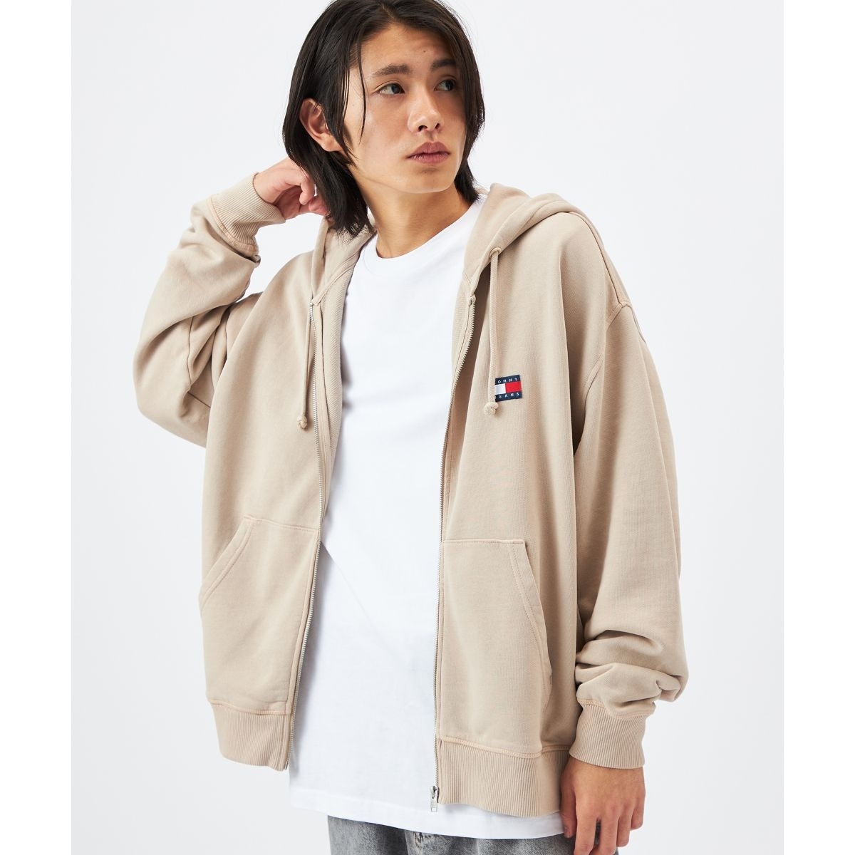 [}C]90s j[NVbNtWbvp[J[/g~[ W[YiTOMMY JEANSj x[WAFE