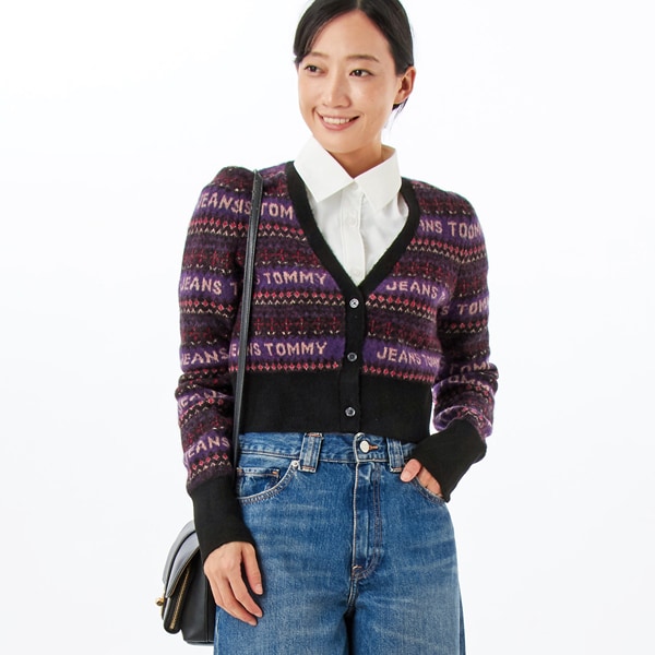 [�}���C]�t�F�A�A�C���J�[�f�B�K��/�g�~�[ �W�[���Y�iTOMMY JEANS�j �u���b�NBDS