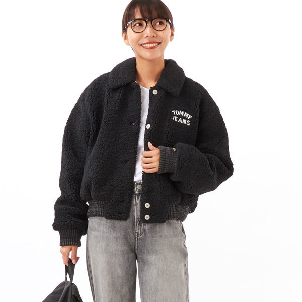 トミー ジーンズ（ JEANS）/テディボンバージャケット テディボンバージャケット | トミー ジーンズ(TOMMY JEANS) | マルイ