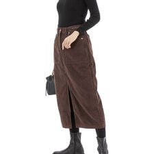 トミー ジーンズ(TOMMY JEANS)のクレアユーティリティコーデュロイスカート