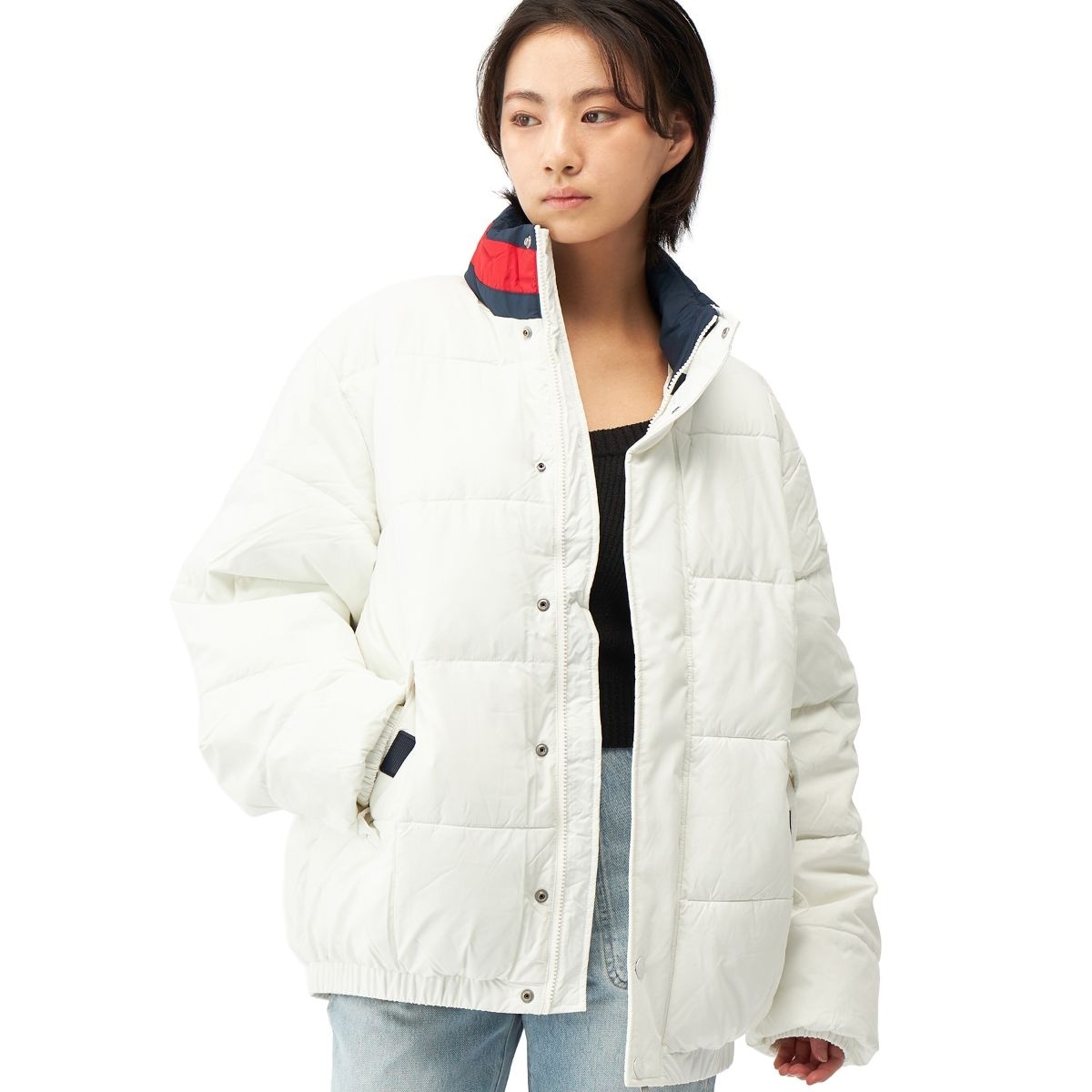 DNAカラーパッファジャケット | トミー ジーンズ(TOMMY JEANS