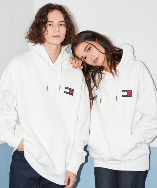 コットン バッジ パーカー | トミー ジーンズ(TOMMY JEANS