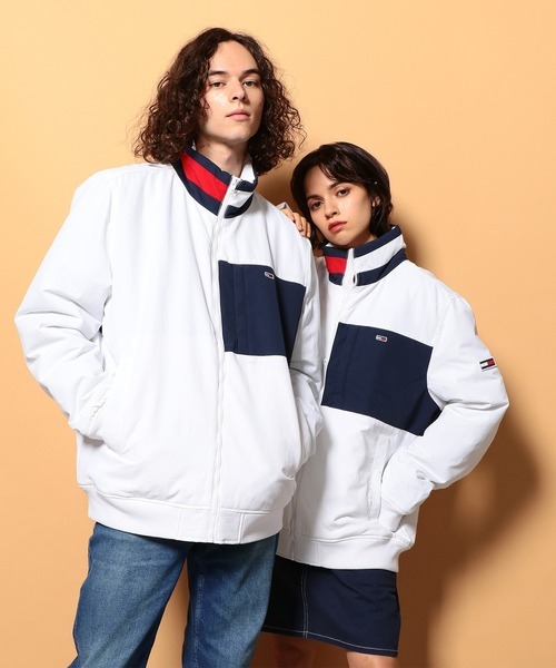 カラーブロックパデットジャケット | トミー ジーンズ(TOMMY JEANS