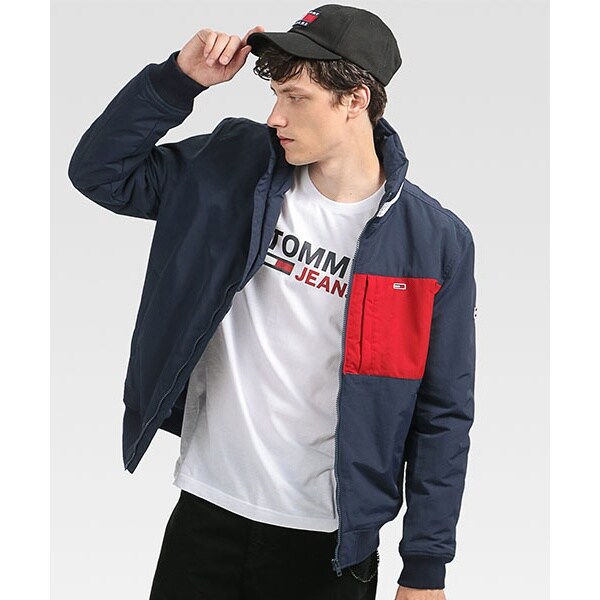 カラーブロックパデットジャケット | トミー ジーンズ(TOMMY JEANS 