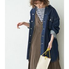 デニムシャツジャケット | ロペピクニック(ROPE