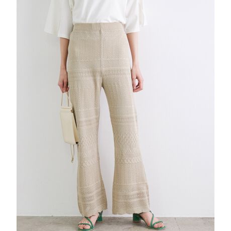 リンクコーデ 透かし編みニットパンツ ロペピクニック Rope Picnic ファッション通販 マルイウェブチャネル Cb002 022 02 01 リンクコーデ 透かし編みニットパンツ ロペピクニック Rope Picnic ファッション通販 マルイウェブチャネル Cb002 022 02 01