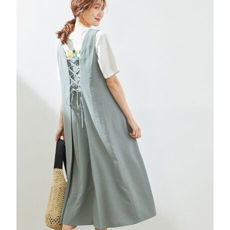 バックレースアップワンピース ロペピクニック Rope Picnic Gde ファッション通販 マルイウェブチャネル