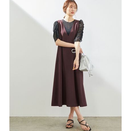 バックレースアップワンピース ロペピクニック Rope Picnic Gde ファッション通販 マルイウェブチャネル