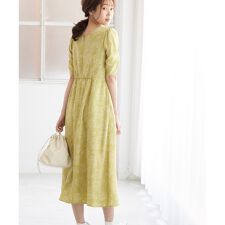 ワンピースドレス イエロー系の通販 ファッション通販 マルイウェブチャネル