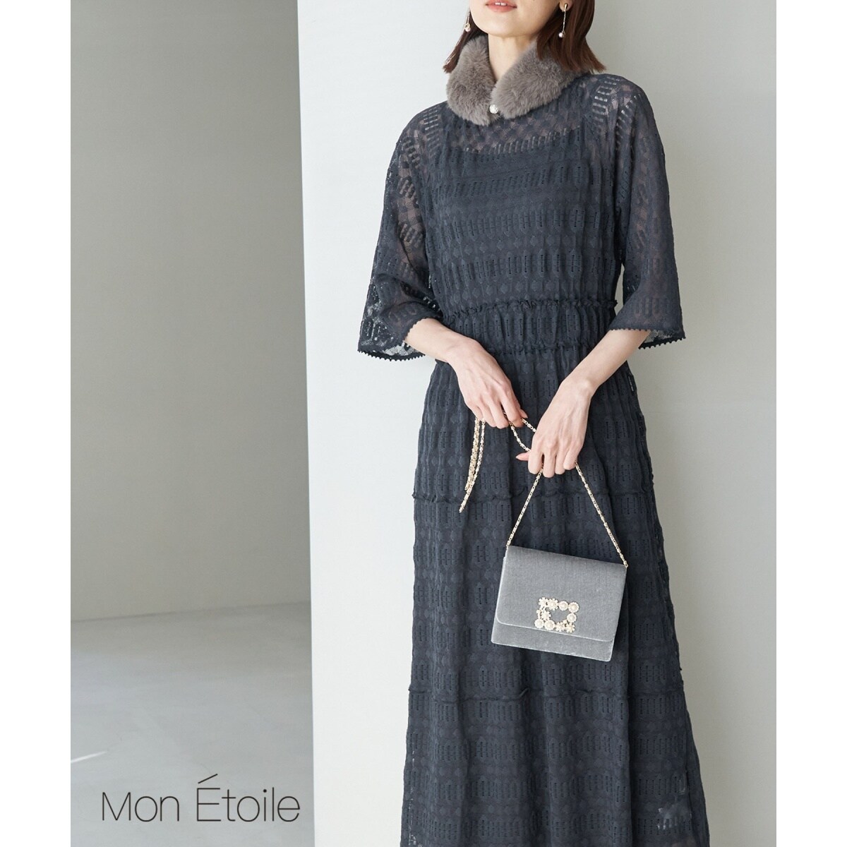 【Mon E’toile/モンエトワール】完売品 ブラックフォーマルワンピース 楽天市場】【Mon E'toile/モンエトワール】ブラックフォーマル