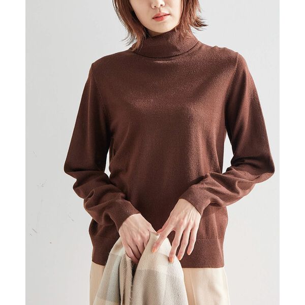 天竺タートルニットプルオーバー