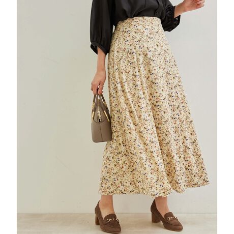 リンクコーデ 花柄スカート ロペピクニック Rope Picnic Gdc ファッション通販 マルイウェブチャネル