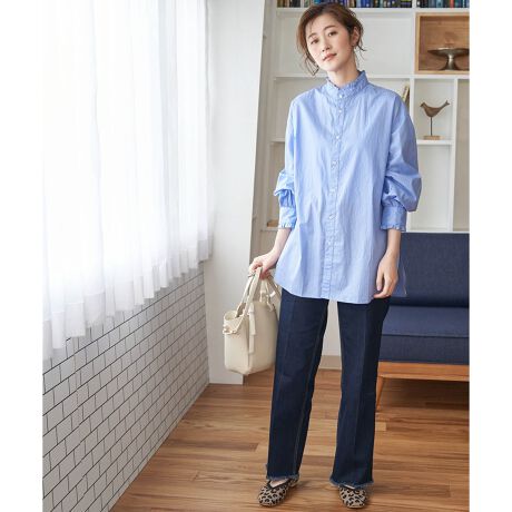 フリルバンドカラーシャツ ロペピクニック Rope Picnic Gdh ファッション通販 マルイウェブチャネル