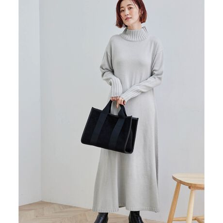 ハイネックaラインニットワンピース ロペピクニック Rope Picnic Gde ファッション通販 マルイウェブチャネル