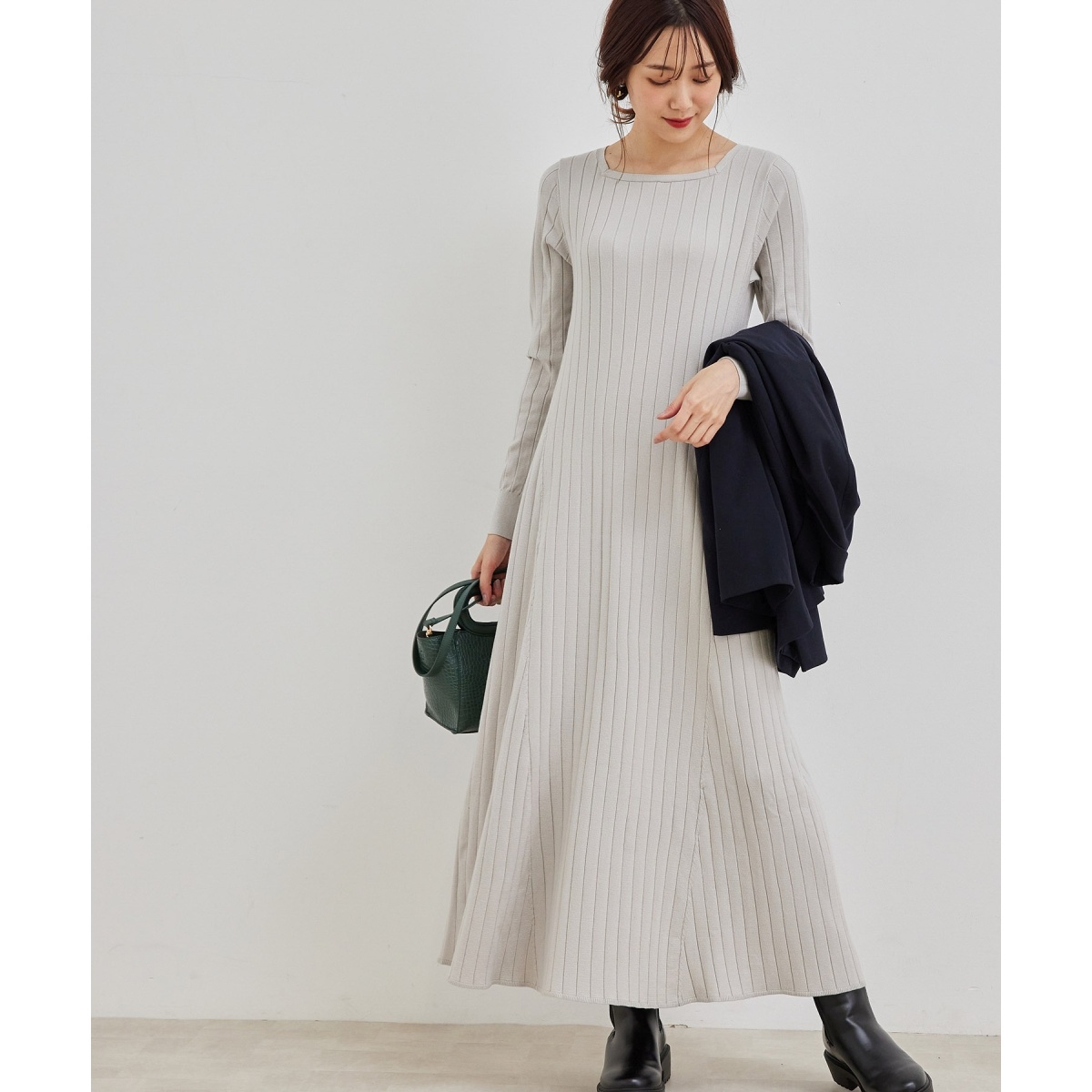 TRUE COTTON】ニットワンピース | ロペピクニック(ROPE' PICNIC