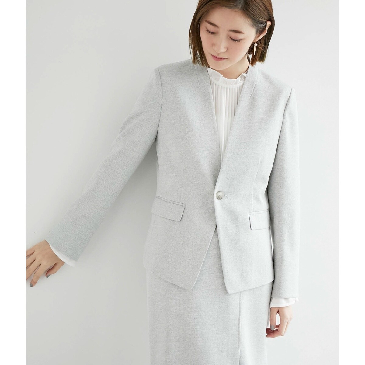 リネンノーラペルジャケット&パンツ ロペピクニック パンツ