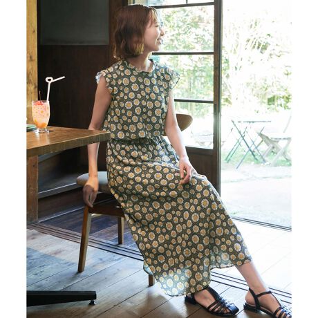 アデリアレトロ Rope Picnic レトロ柄ワンピース ロペピクニック Rope Picnic Gde ファッション通販 マルイウェブチャネル