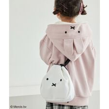 【KIDS】miffy(ミッフィー )×ROPE' PICNIC/巾着ショルダーバッグ