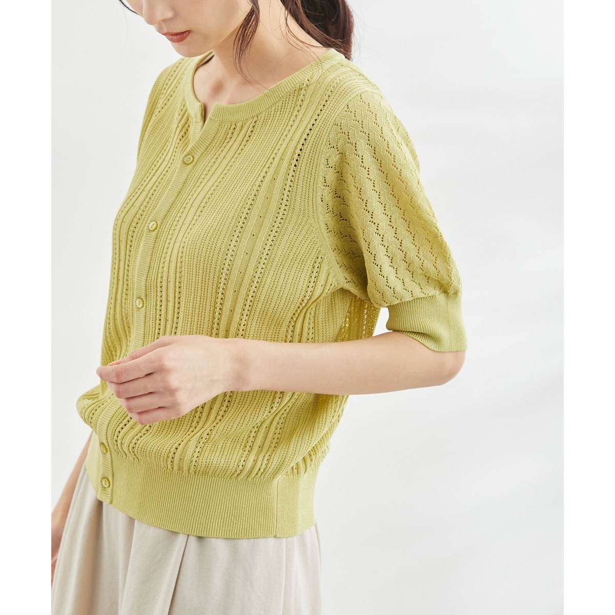 充実の品 WILDFRAULEIN71 www NAUTICA Sweater 和紙ニットソー ニット