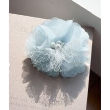 【KIDS】ラメチュールコサージュ/セレモニー