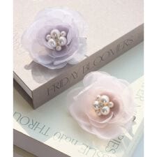 【KIDS】ミニフラワーコサージュ2個セット/セレモニー