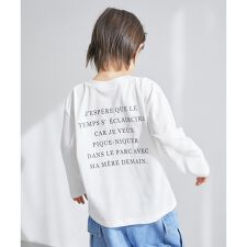【KIDS】バックプリントロンTシャツ