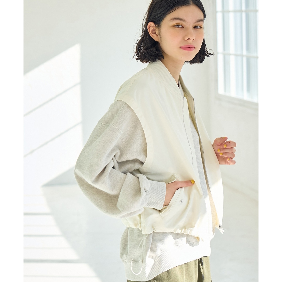 PALACE ミリタリー ユーティリティ スウェット カーディガン