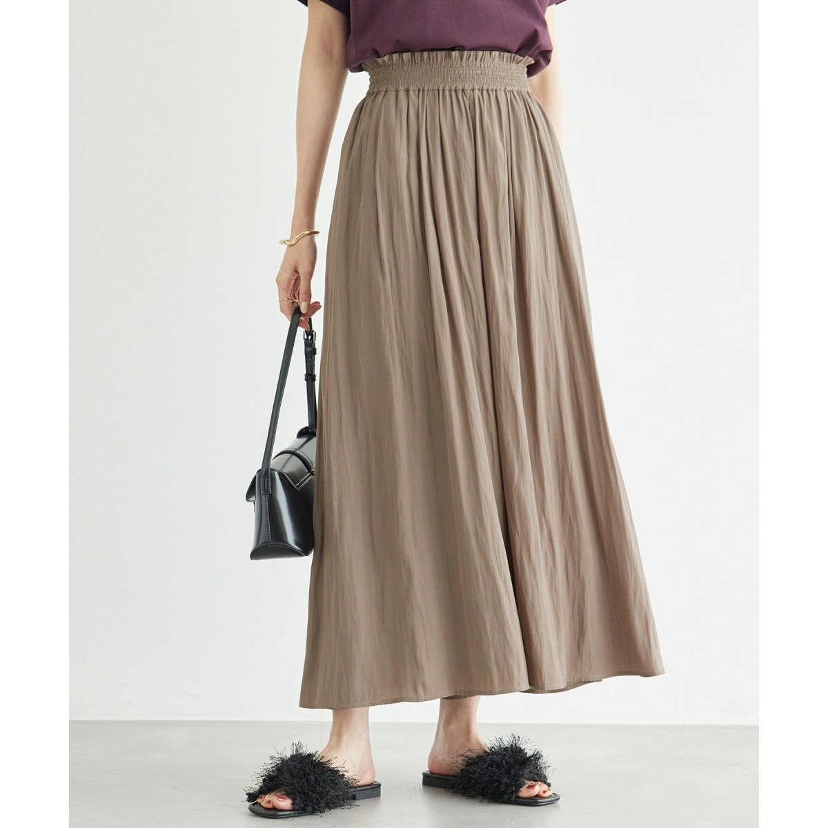 ご好評につき新色追加】さらさらアソート柄スカーチョ | ロペ