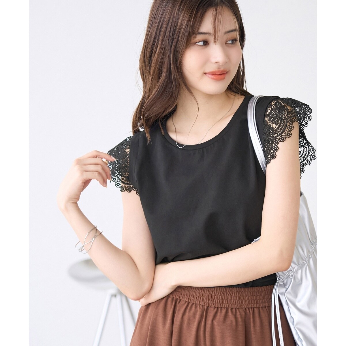 袖レースカットトップス | ロペピクニック(ROPE' PICNIC) | マルイ