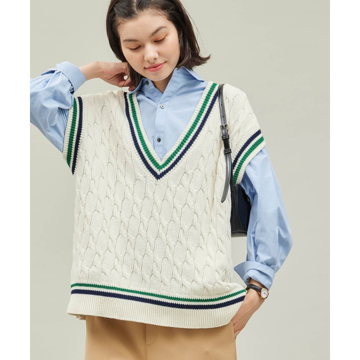 チルデンニットベスト | ロペピクニック アール(ROPE' PICNIC R
