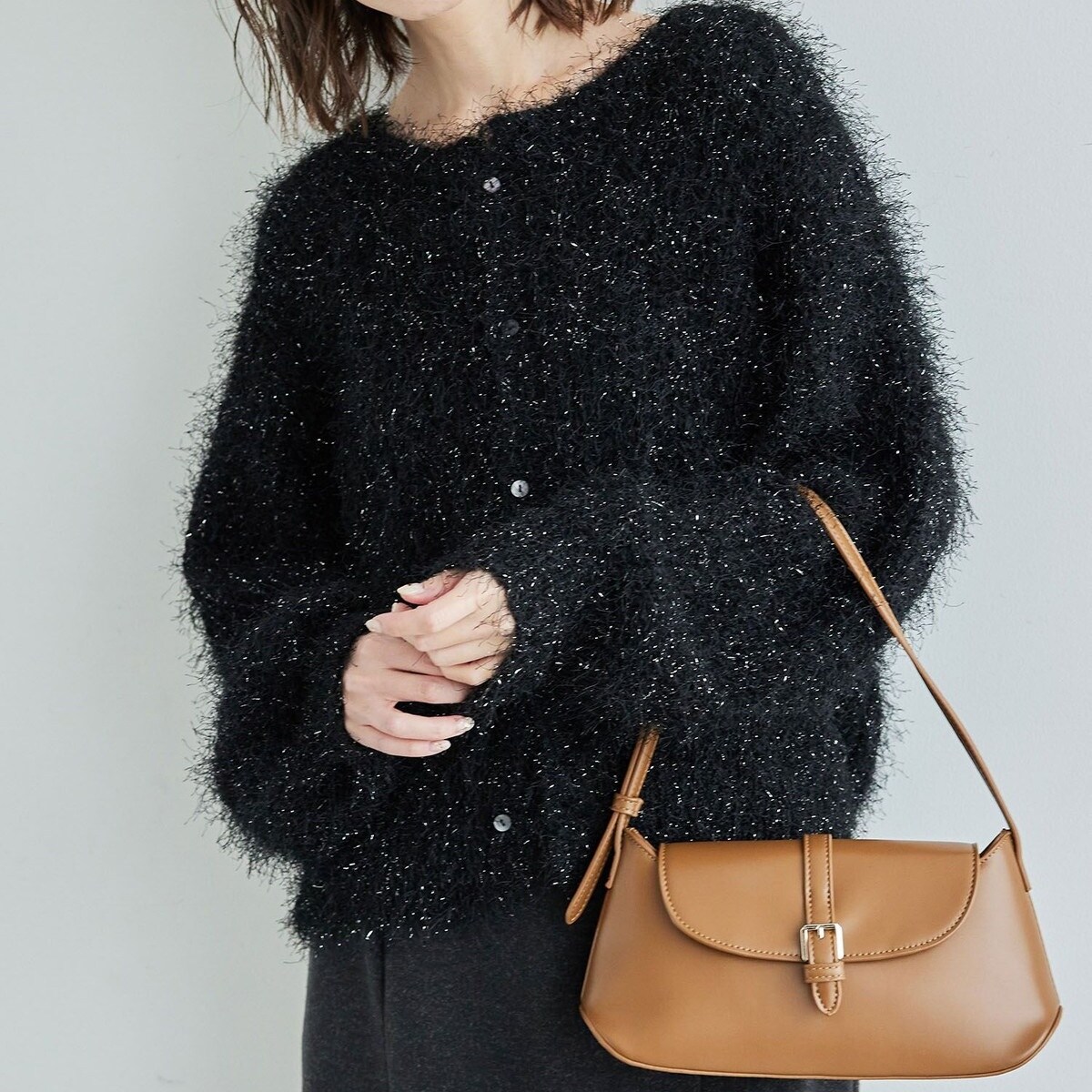 ラメフェザーカーディガン | ロペピクニック(ROPE' PICNIC) | マルイ