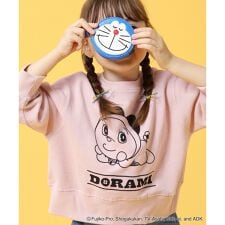 【KIDS】【ドラえもんコレクション】裏毛トップス/リンクコーデ