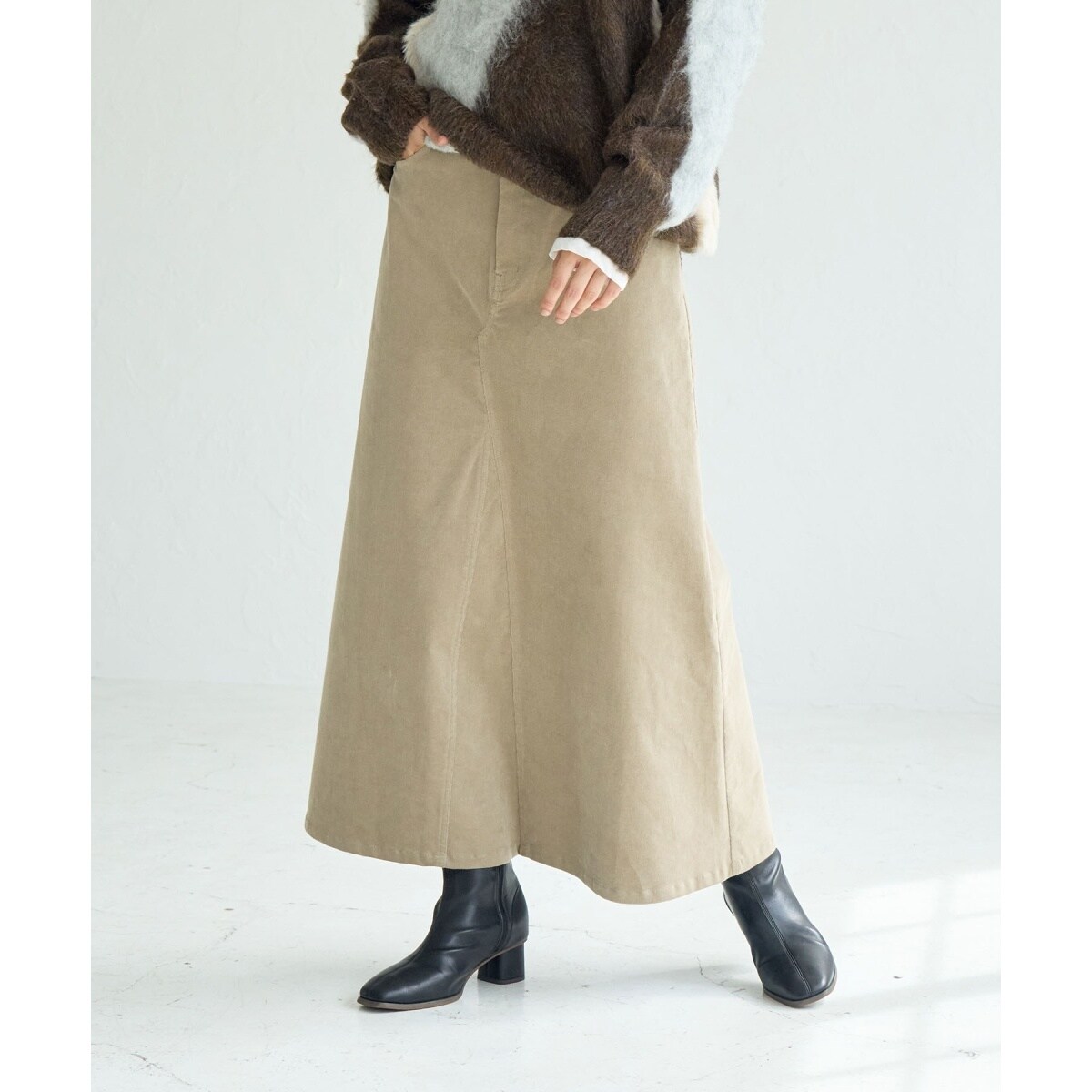 コーデュロイスカート | ロペピクニック アール(ROPE' PICNIC R