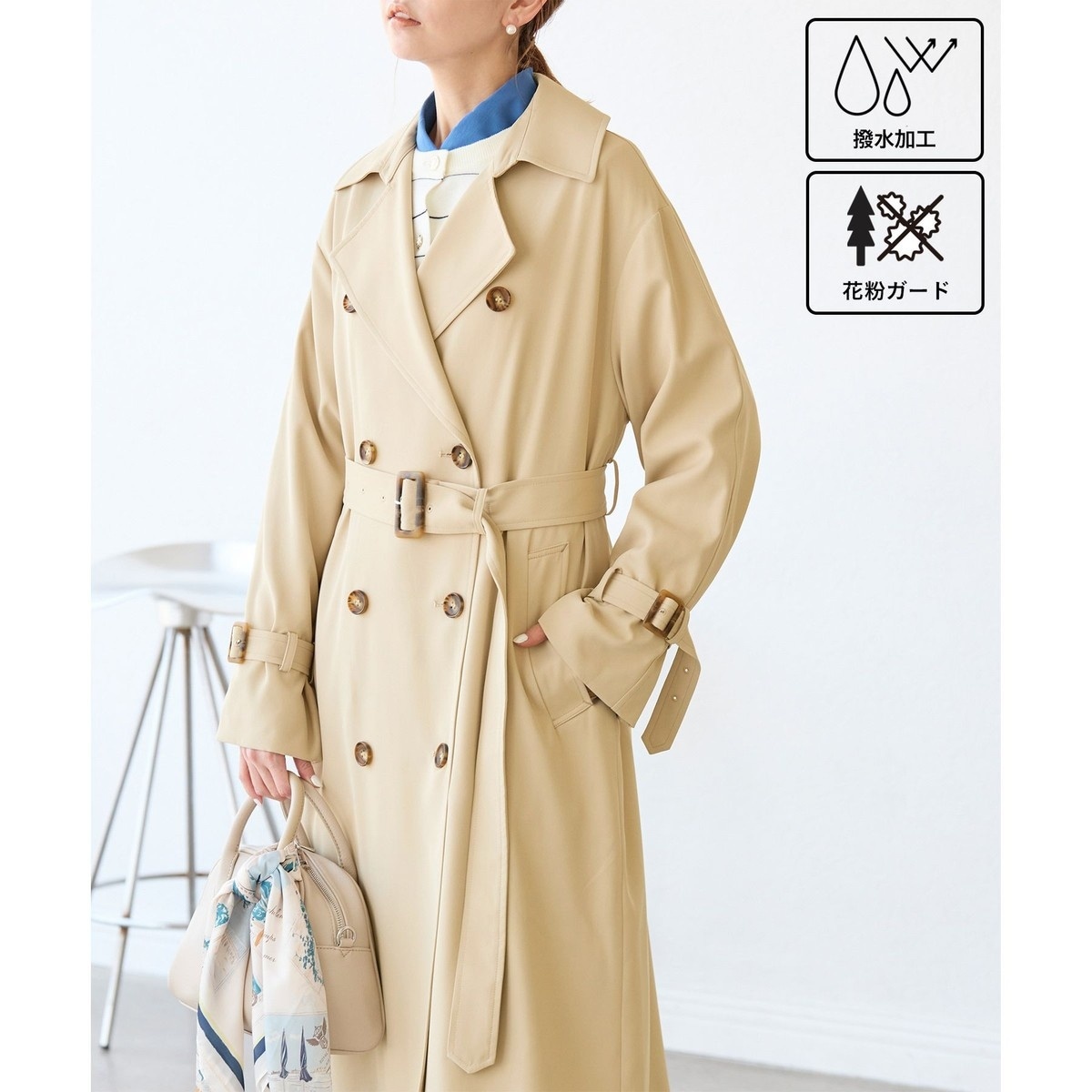 ロペピクニック(ROPE' PICNIC) レディース トレンチコート の