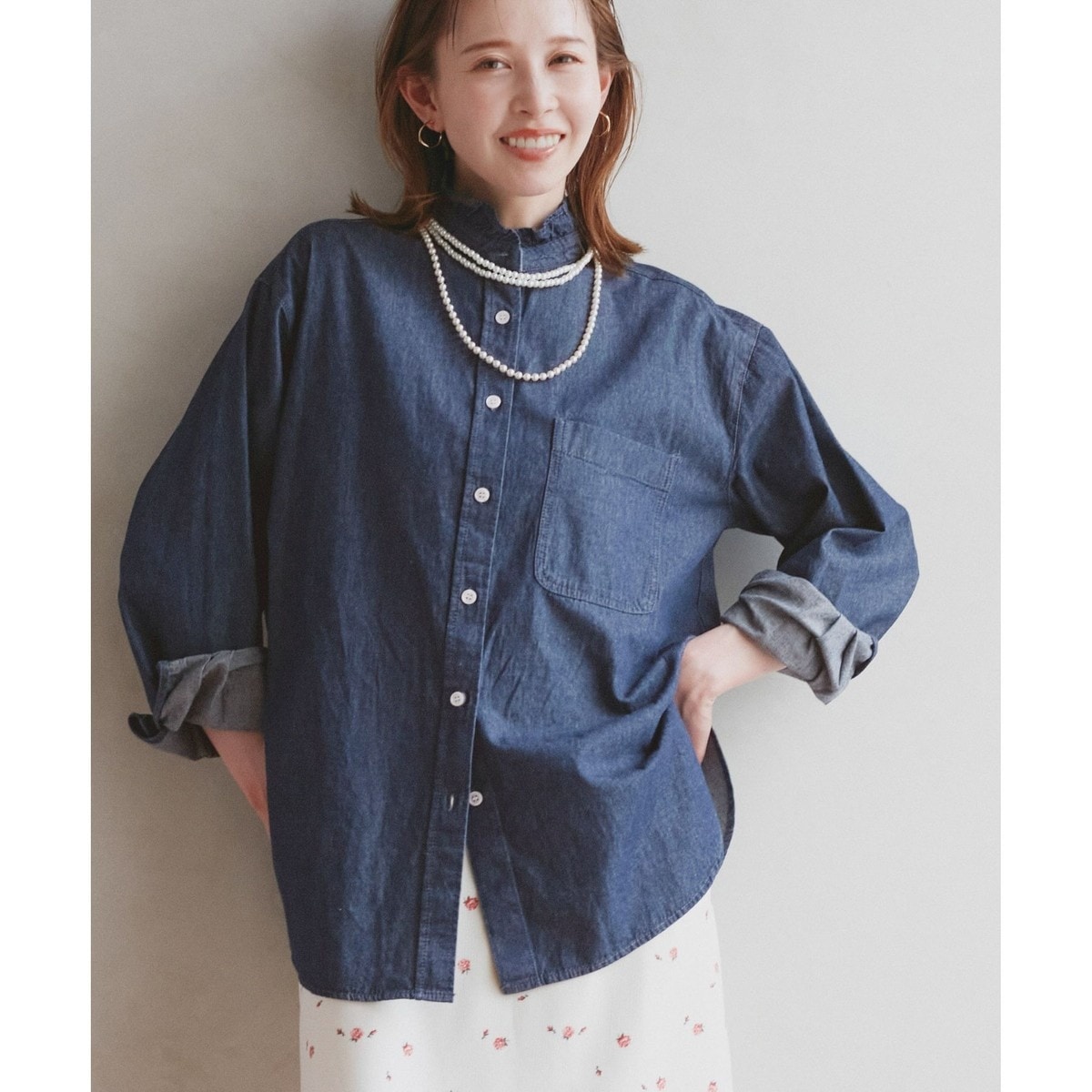 スカラップ刺繍ブラウス | ロペピクニック(ROPE' PICNIC