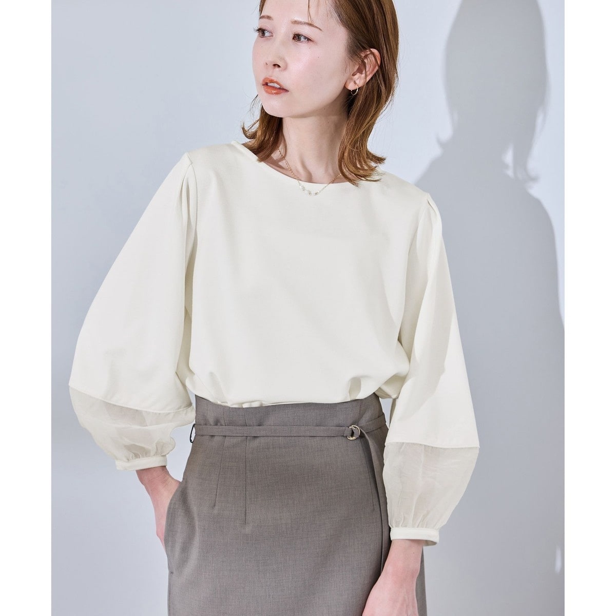 ★レディース　トップス　S ネイビー　新品 楽天市場】配色裏毛トップス トレーナー レディース トップス